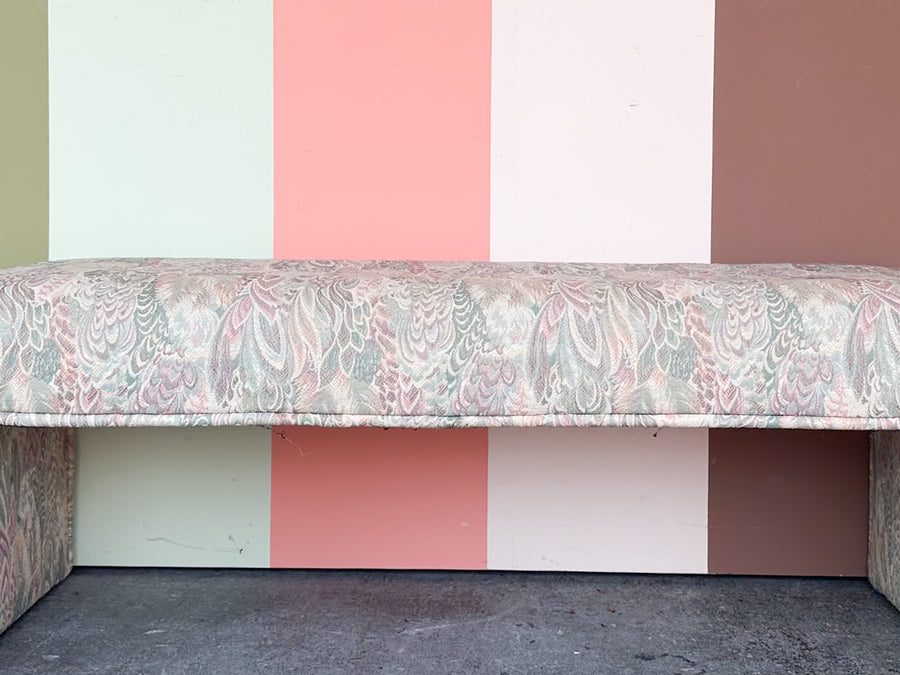 Upholstered Waterfall Bench
