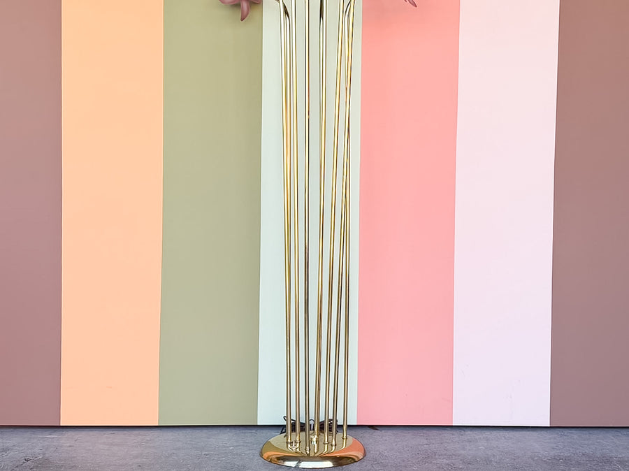Pink Flower Floor Lamp