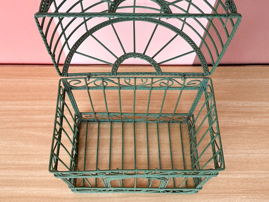Petite Green Birdcage