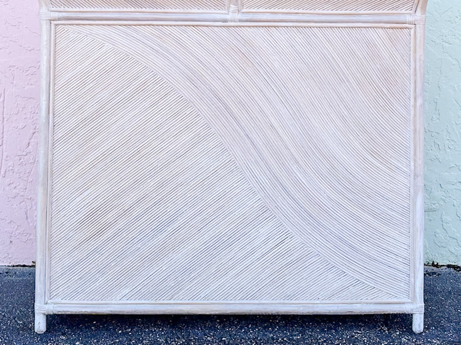 Coastal Chic Rattan Pencil Reed Bar