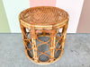 Rattan Drum Stool