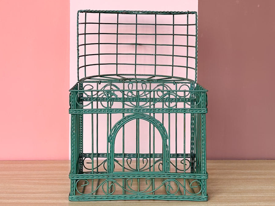 Petite Green Birdcage