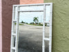 Palm Beach Style Faux Bamboo Mirror