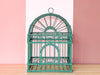 Petite Green Birdcage
