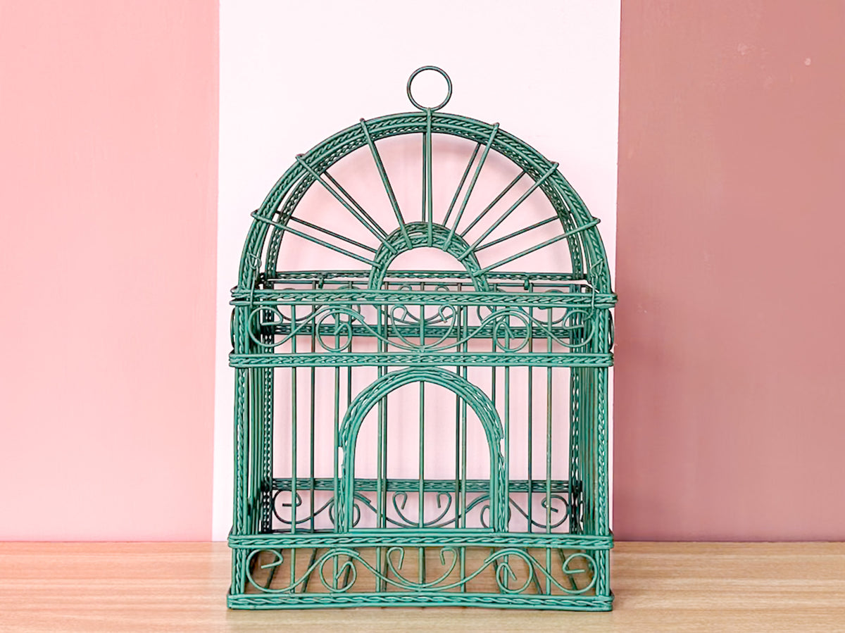 Petite Green Birdcage