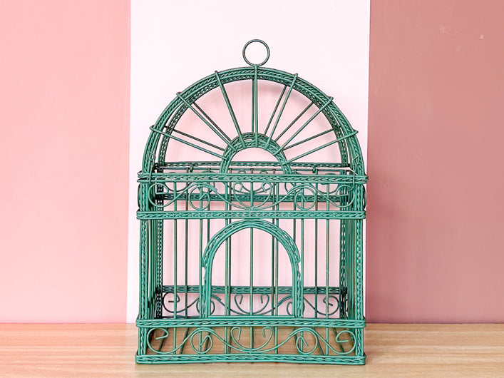 Petite Green Birdcage