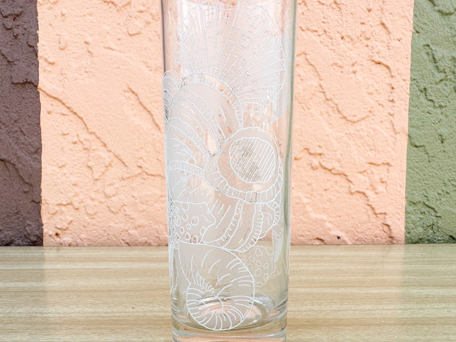 Set of Ten Seashell Glassware
