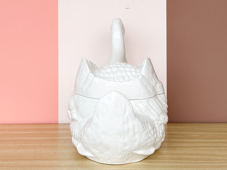 Sweet Swan Cookie Jar
