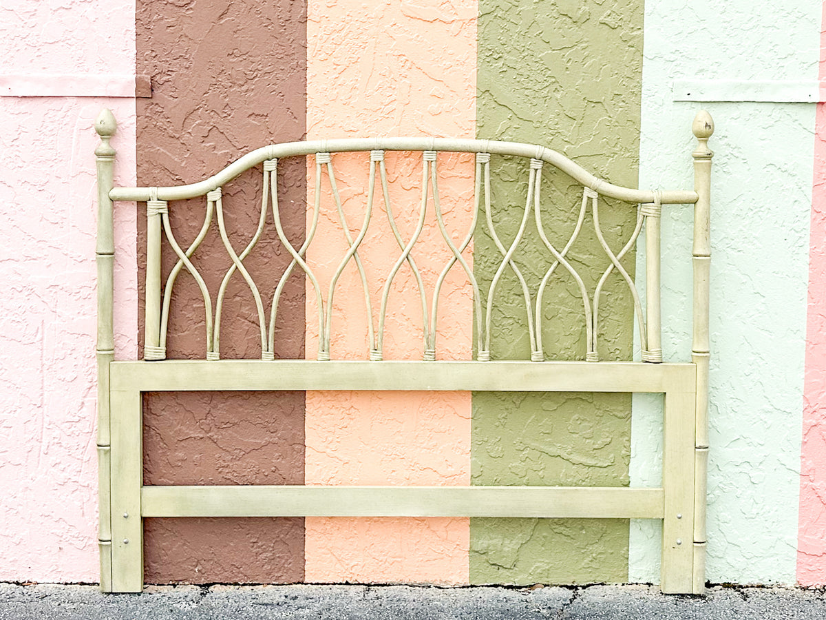 Ficks Reed Queen Rattan Headboard