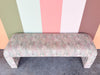 Upholstered Waterfall Bench