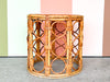 Rattan Drum Stool