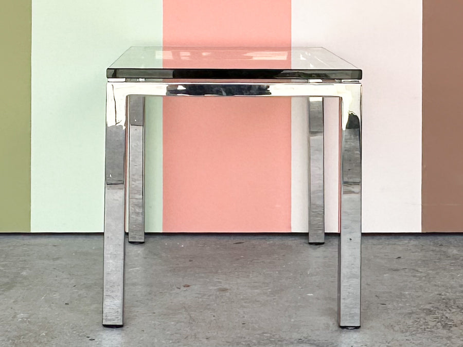 MCM Chrome Side Table