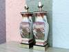 Pair of Chinoiserie Lamps with Elephants