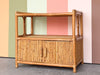 Pencil Reed Rattan Bar