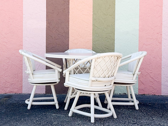 Ficks Reed Rattan Dining Set