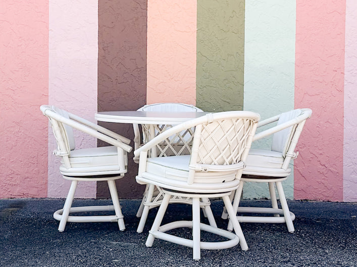 Ficks Reed Rattan Dining Set