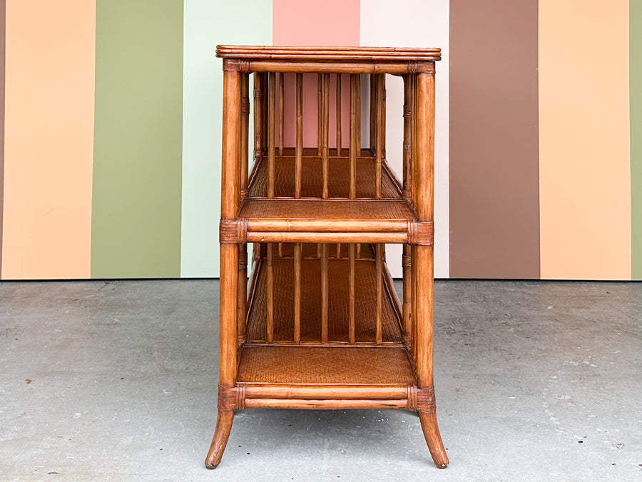 West Indies Style Rattan Console