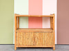 Pencil Reed Rattan Bar