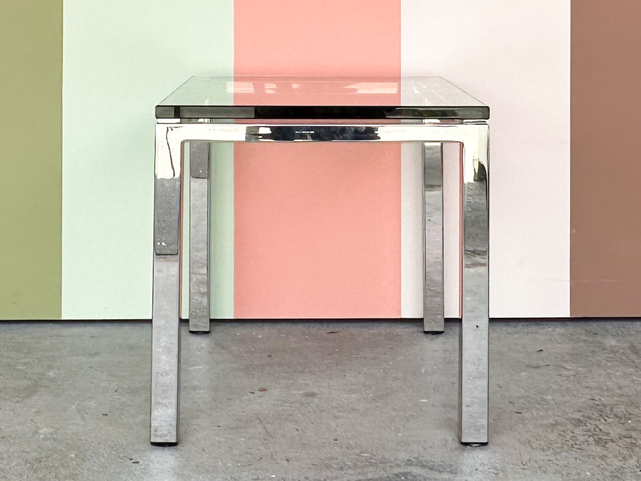 MCM Chrome Side Table
