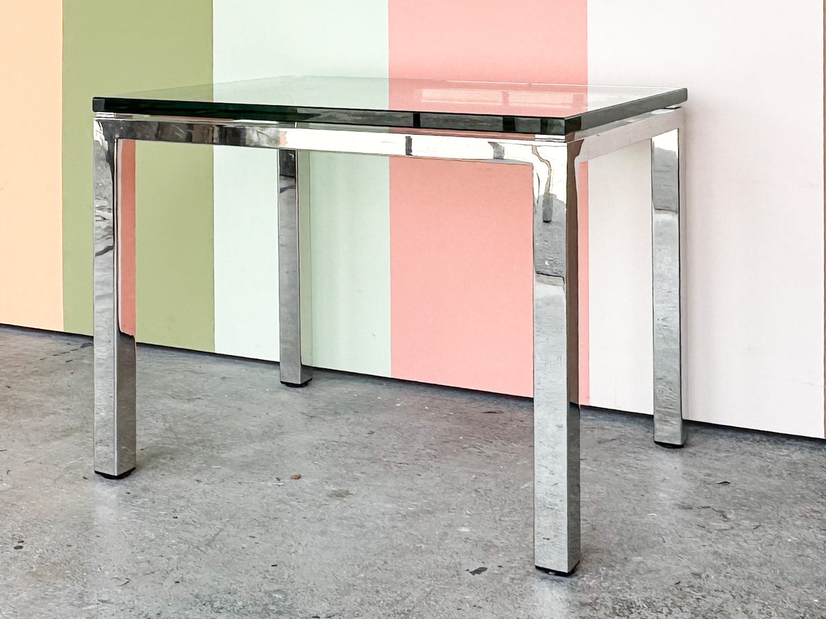 MCM Chrome Side Table
