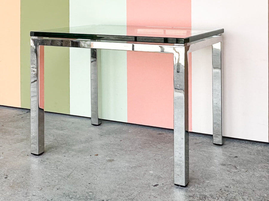 MCM Chrome Side Table