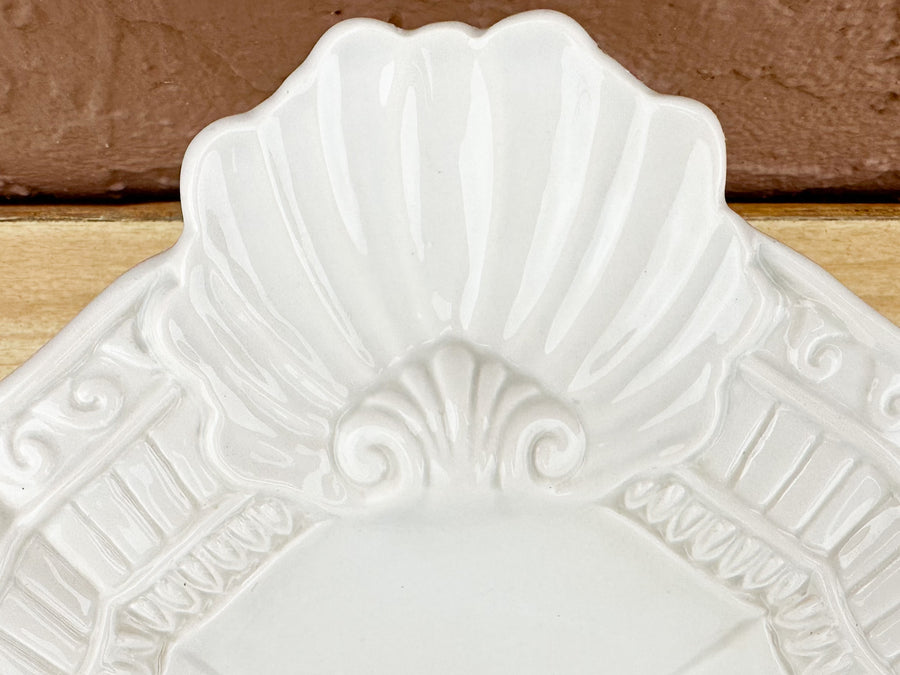 Fitz and Floyd Shell Motif Serving Dish