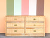 Dixie Rattan Wrapped Dresser