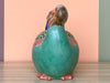 Pair of Colorful Porcelain Ducks