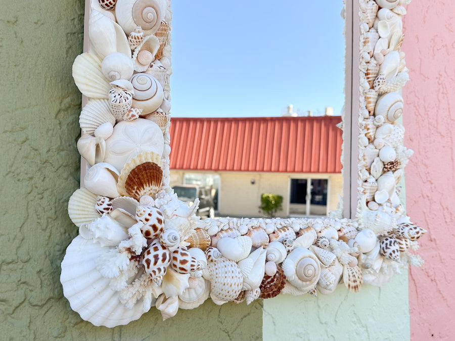 Naturally Beautiful Shell Mirror