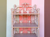 Petite Fiddlehead Wicker Etagere