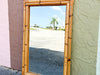 Old Florida Rattan Sunburst Mirror