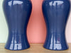 Pair of Midnight Indigo Ginger Jar Lamps