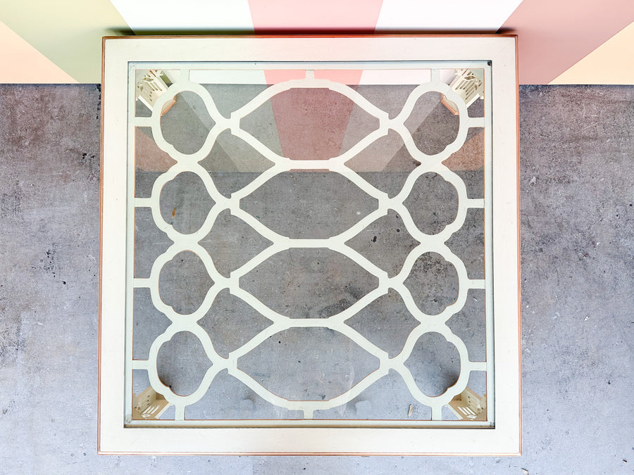 Regency Style Fretwork Coffee Table