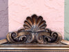 Shell Motif and Swag Mirror