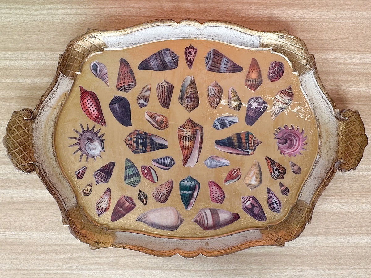 Regency Chic Decoupage Tray