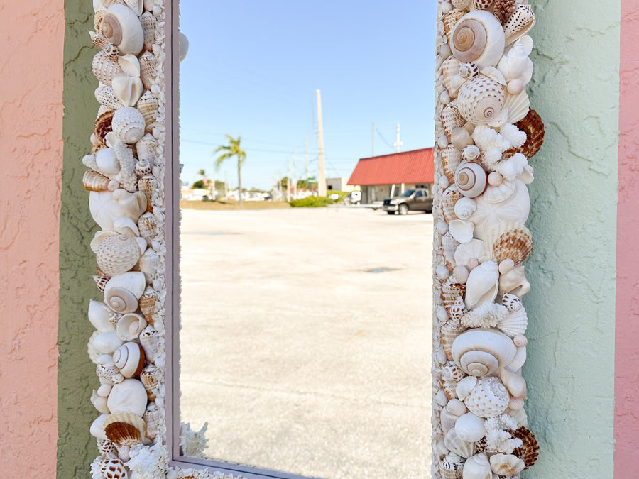 Naturally Beautiful Shell Mirror