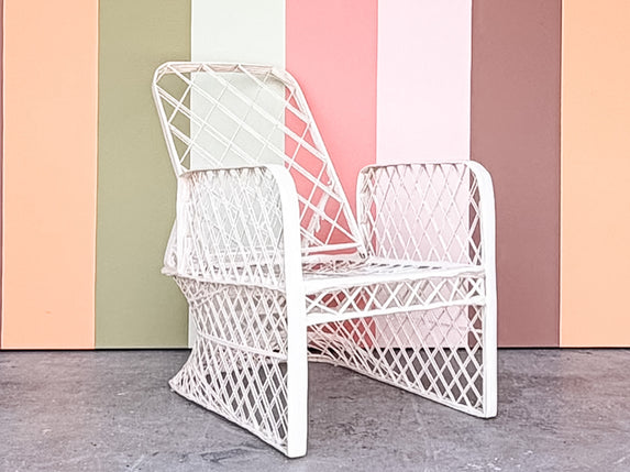 Webspun Outdoor Recliner