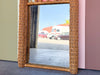 Coastal Rattan and Wicker Mirror