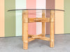 Coastal Chic Rattan Dining Table