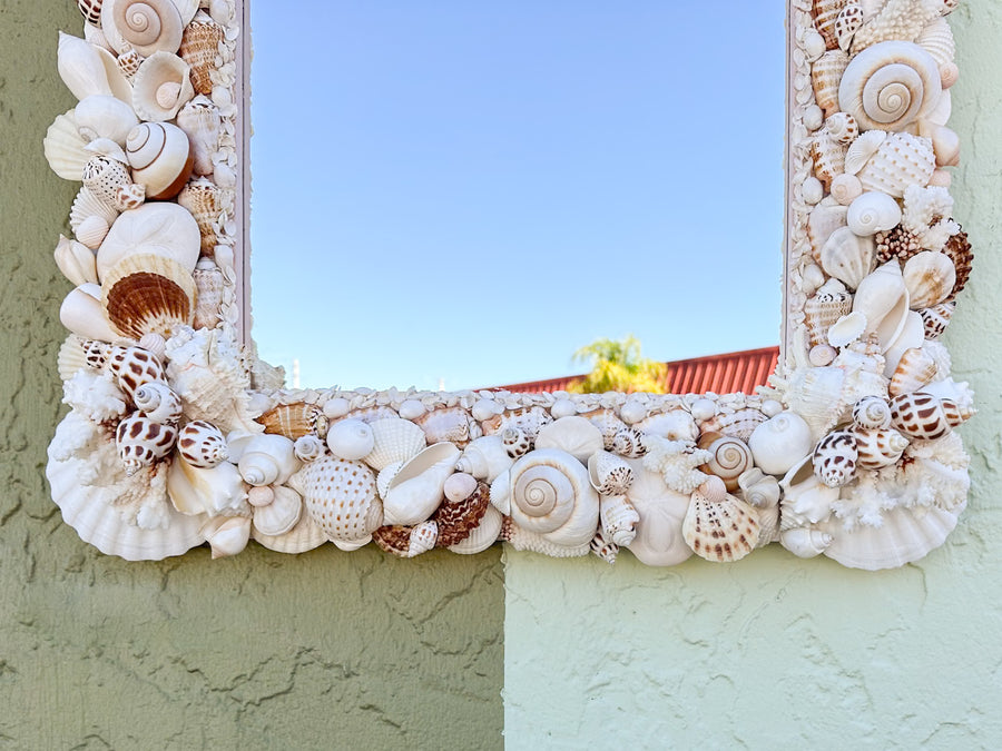 Naturally Beautiful Shell Mirror