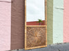 Island Chic Rattan Medallion Mirror