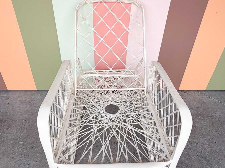 Webspun Outdoor Recliner