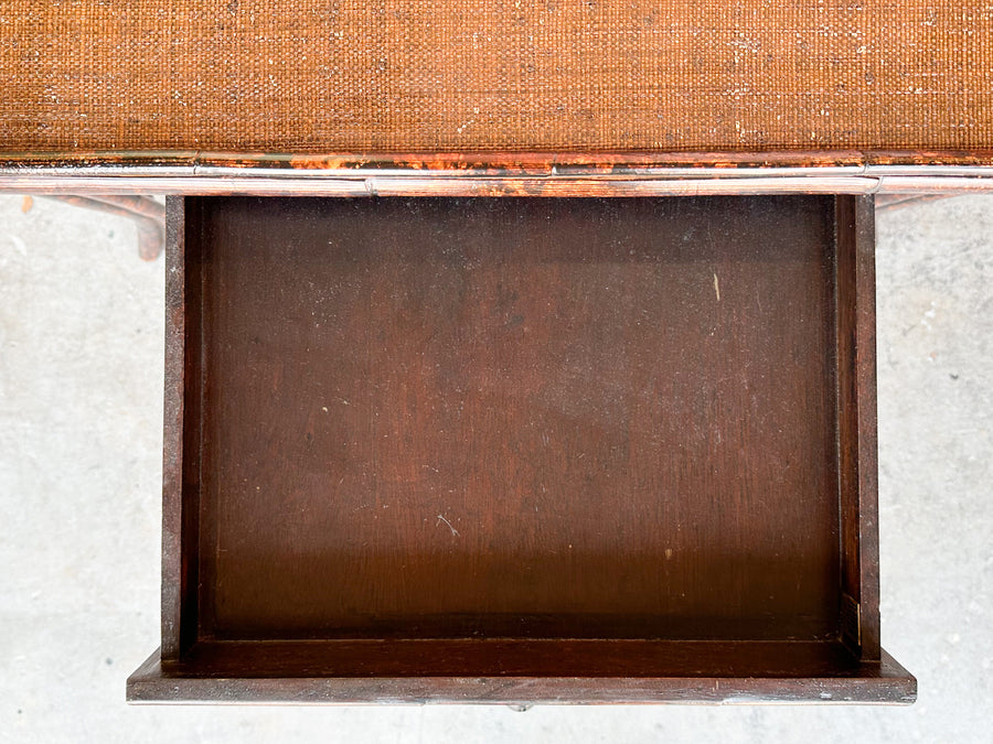 West Indies Style Rattan Writing Desk