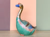 Pair of Colorful Porcelain Ducks