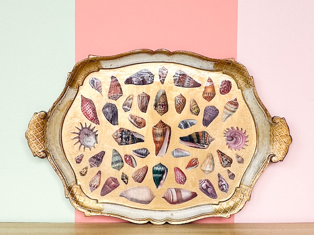 Regency Chic Decoupage Tray