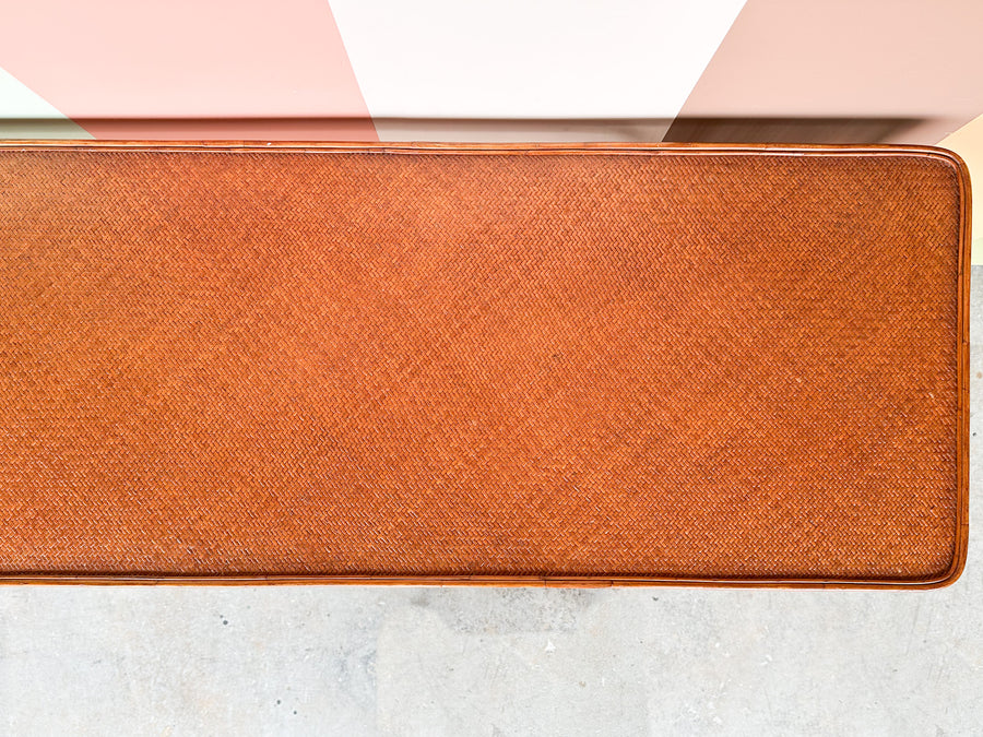 West Indies Style Rattan Console