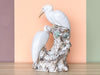 Two Herons Vase