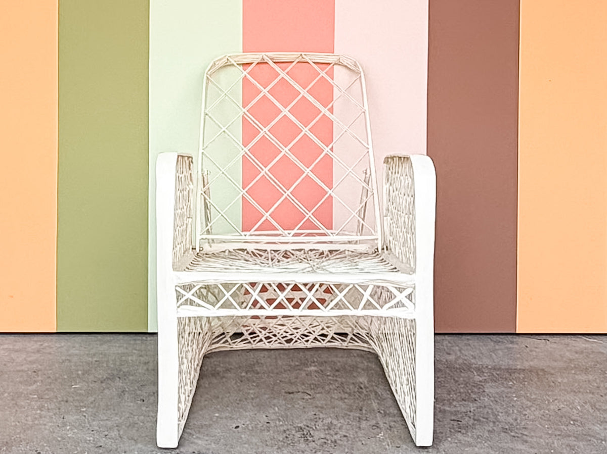 Webspun Outdoor Recliner