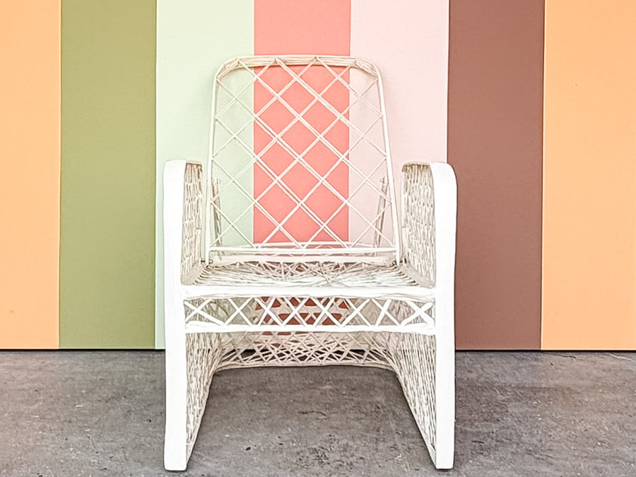Webspun Outdoor Recliner