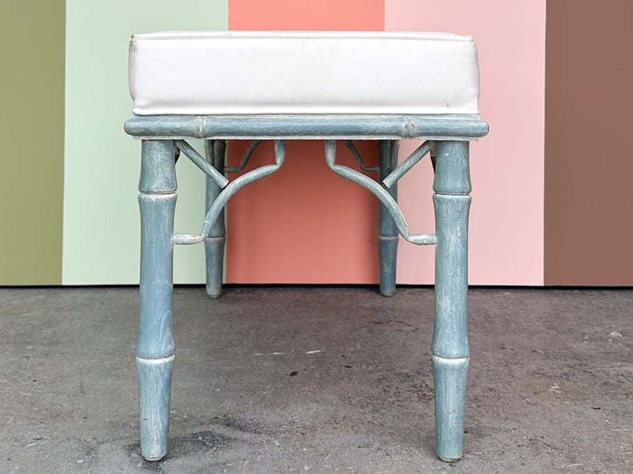 Ficks Reed Faux Bamboo Bench